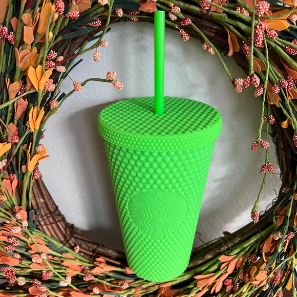 Starbucks Grande Neon Green Studded Tumbler 💚 - Picture 5 of 6
